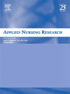 APPLIED NURSING RESEARCH雜志封面